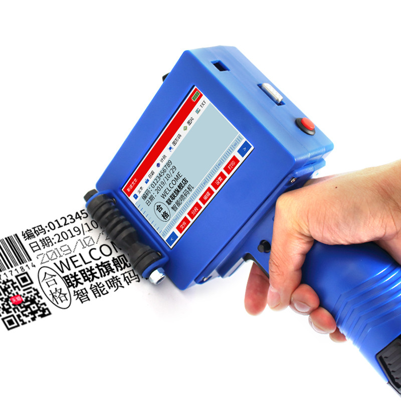 Handheld Inkjet Printer Printing Coding Machine Hand Jet Printer With ...