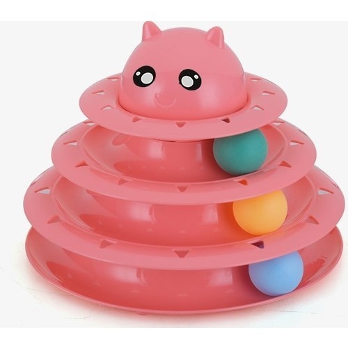 Petzoom 3 Layer Cat Toy Cat Headdress F\@fl APY - Image 5