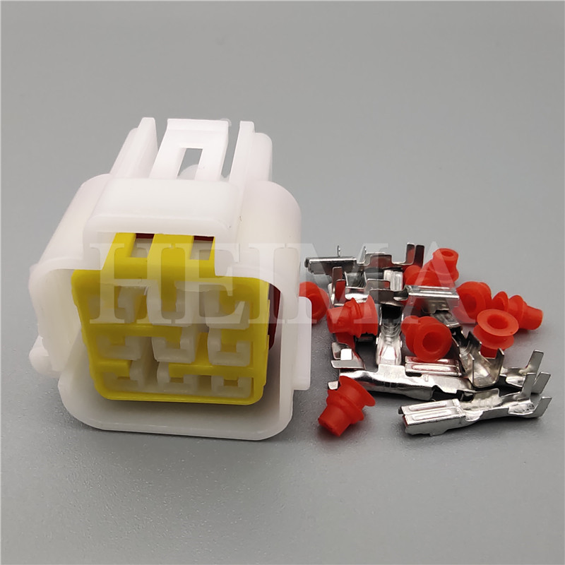 10/20/30 sets white Furukawa 2.3mm male female car Toyota waterproof ...