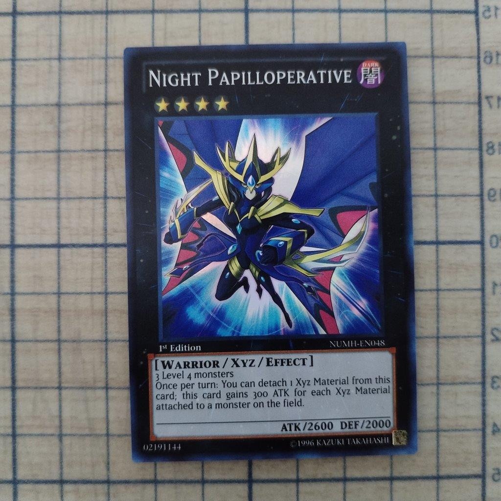 NIGHT PAPILLOPERATIVE NUMH-EN048 1st EDITION 2013 SERIES SUPER RARE YTCG