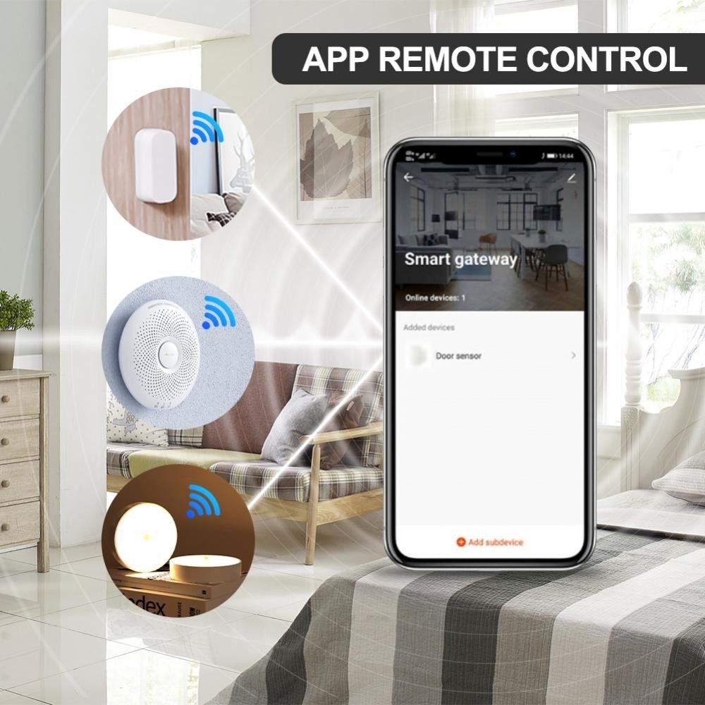 Smart Life Smart Home Bridge Tuya Protocol Smart Home Wireless Hub Gateway For Smart Home Autol1 MQX — view 6