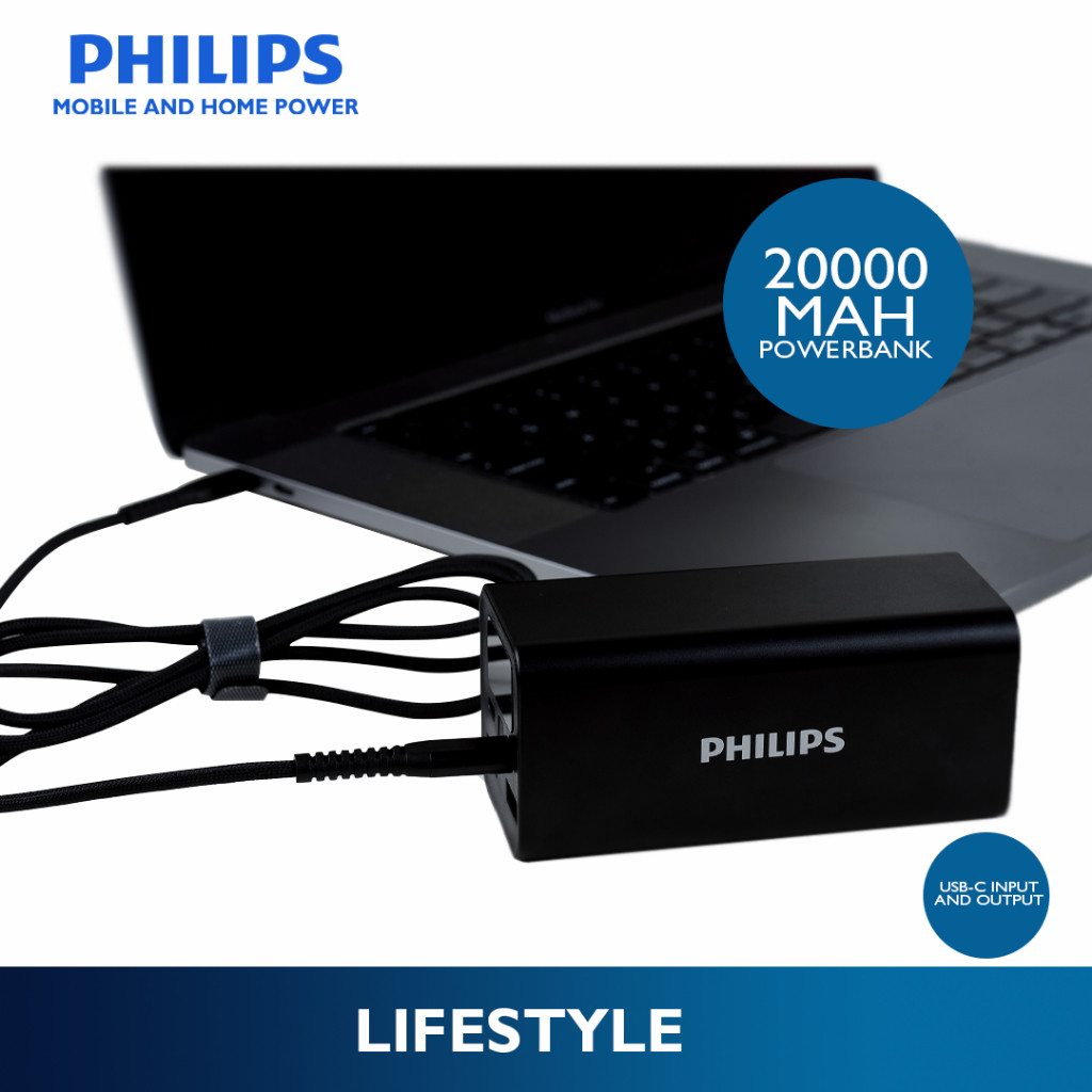 Philips DLP5721 20000mAh Digital Display 5W Power Bank - Image 3