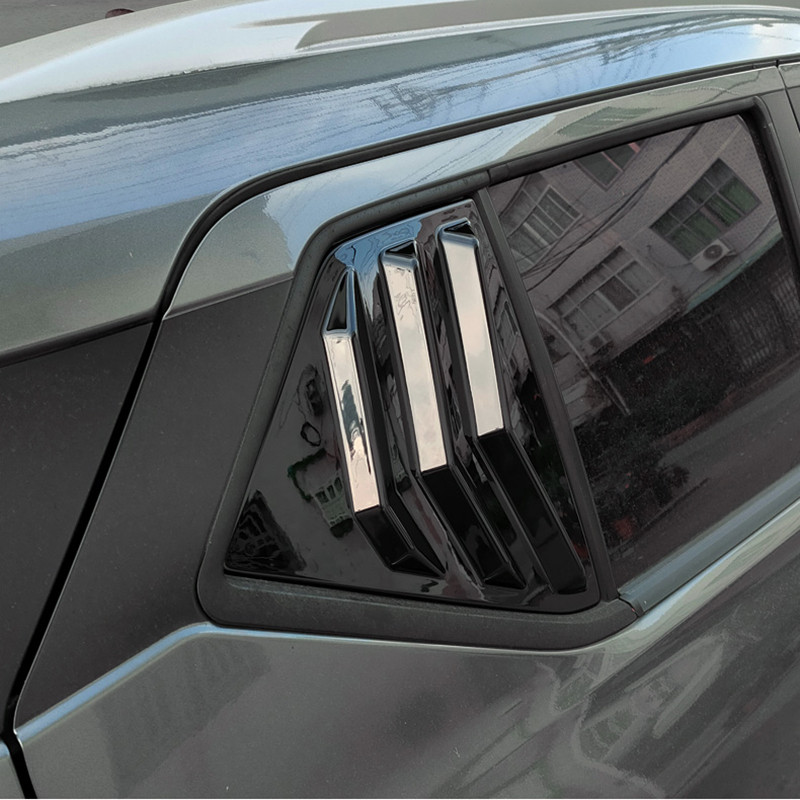 Rear Side Vent Quarter Window Louver Cover Sticker for Nissan Kicks ...