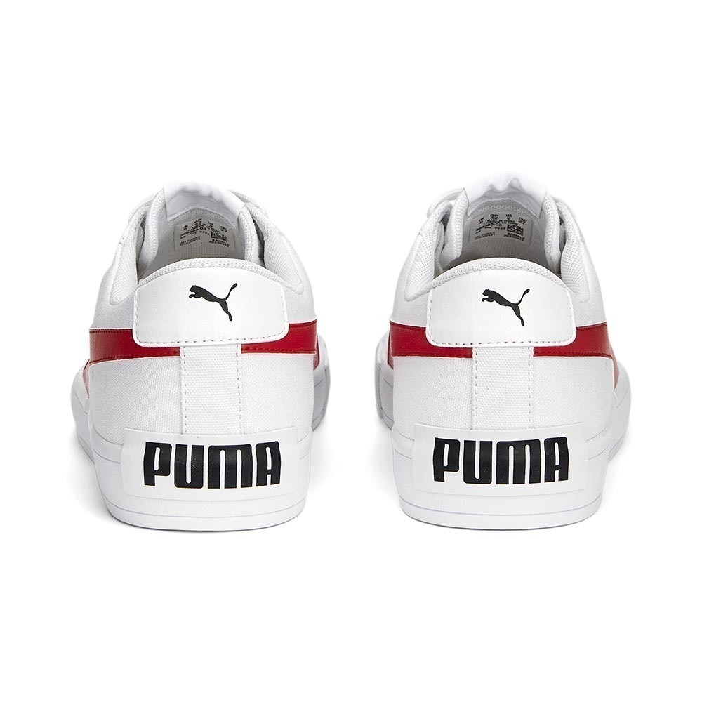 PUMA Unisex Bari Casual Canvas Sneaker's (White) - Image 5