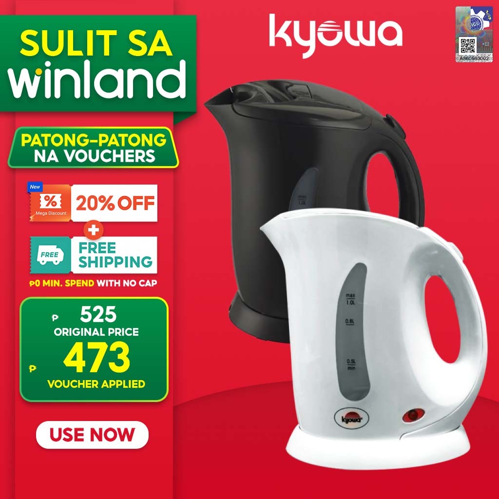 Shop kyowa electric kettle for Sale on Shopee Philippines