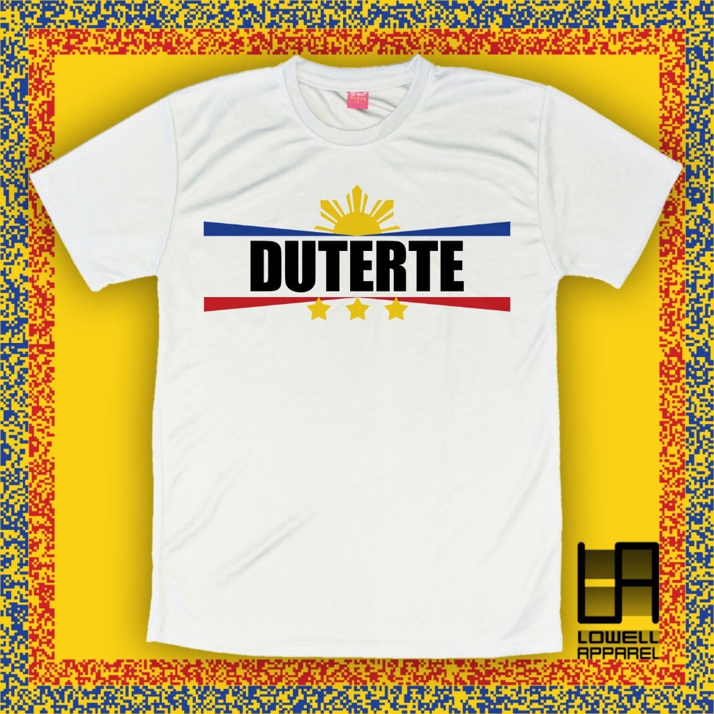 DU30 Rodrigo Sara Duterte Fist Bump Election 2025 Souvenir T-shirt - Unisex - Sublimation - Dri-fit — view 2