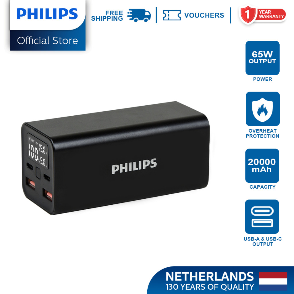 Philips DLP5721 20000mAh Digital Display 5W Power Bank - Image 5