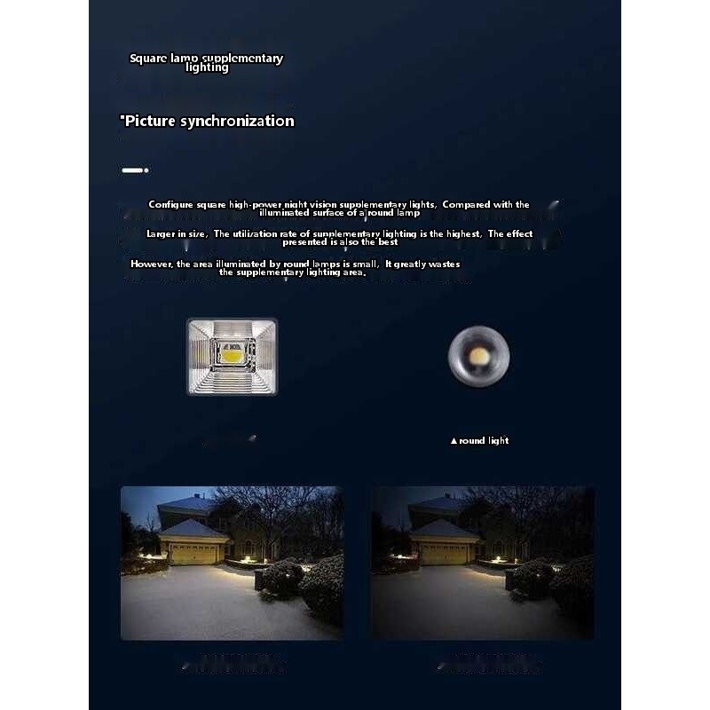 Qiaoan wireless camera 360 degree blind spot photography mobile phone remote outdoor night vi - Image 3