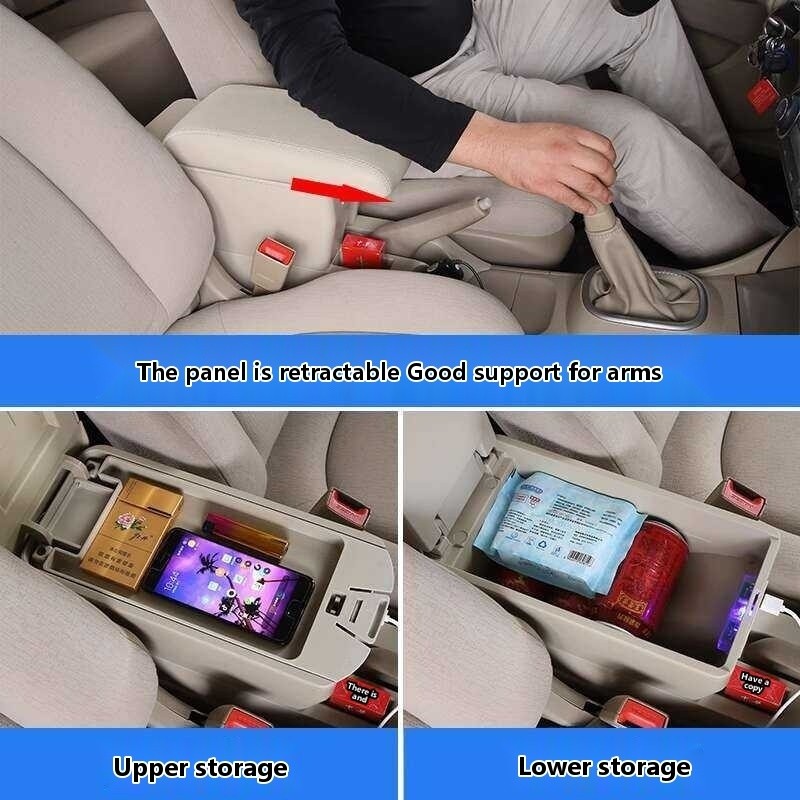 COD Compatible with Dongfeng E11k Armrest Box Central Dedicated 2019 Model Junfeng E17 Modification - Image 5