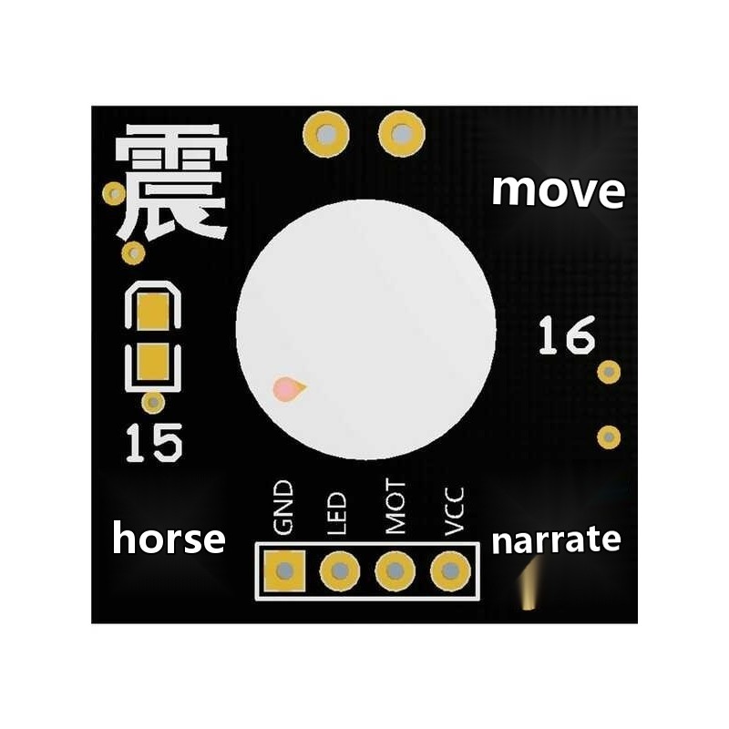 Vibration Motor Module High and Low Level Vibration Small Motor Intelligent Wearable Product Vi - Image 2