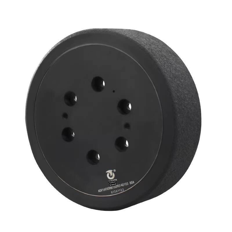 Jiangpai AGV Drive Wheel Polyurethane Coated Wheel Anti-Slip Wheel Active Wheel AGV Coated - Image 5
