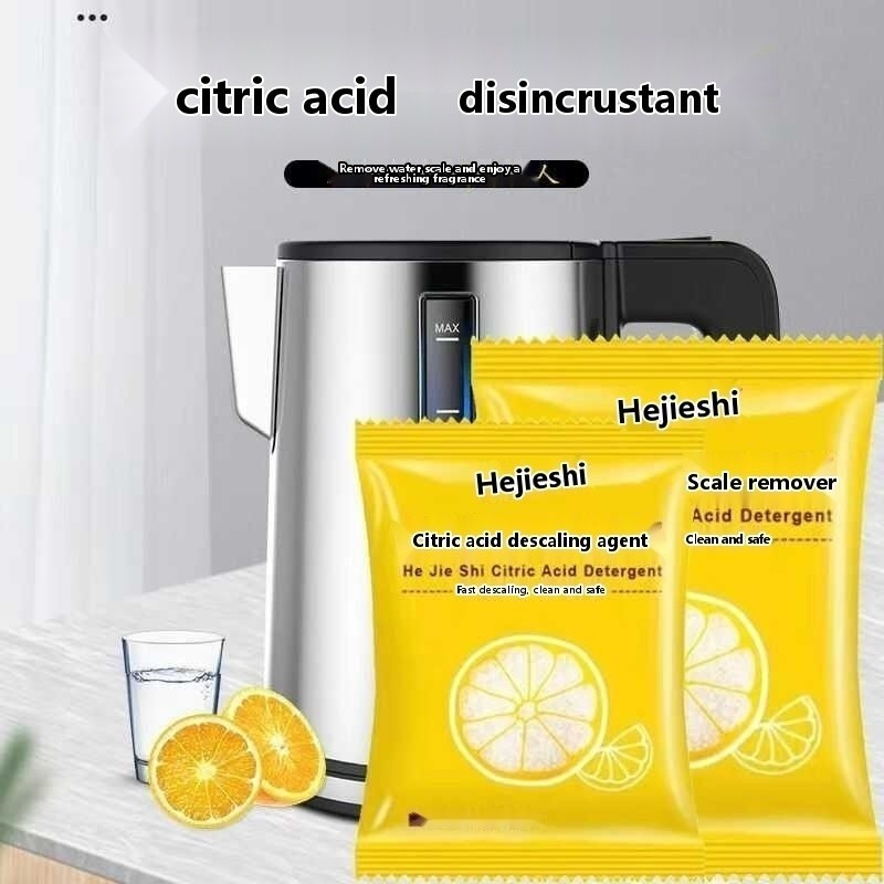 CODFood grade citric acid descaling for electric kettles, efficient scale, tea rust remover, clean