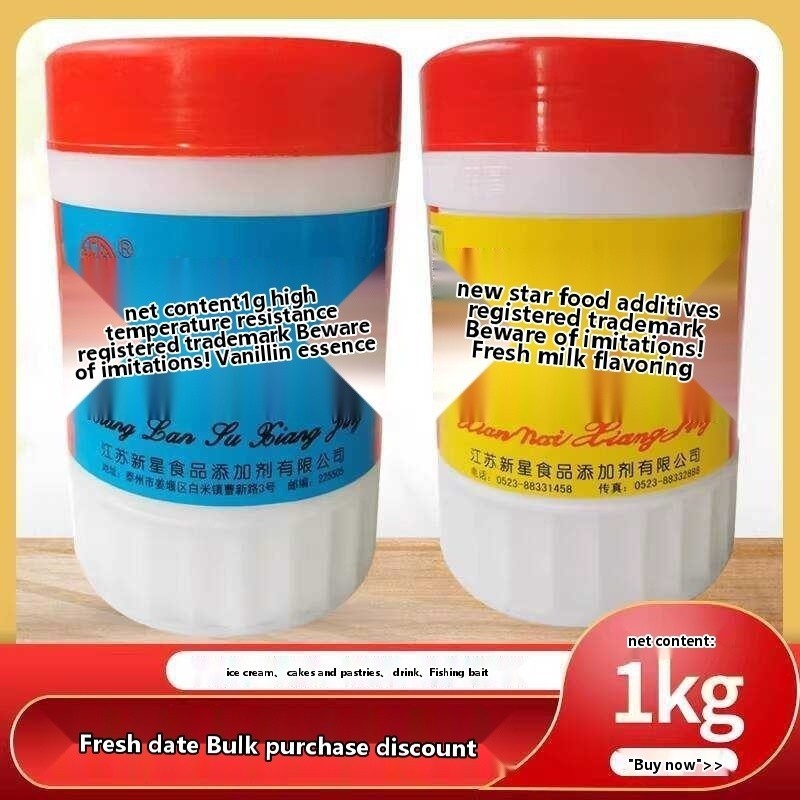 New Star Fresh Fragrance Pandan Flavor Popcorn Bread Snacks Edible Milk Powder High Temperature - Image 5