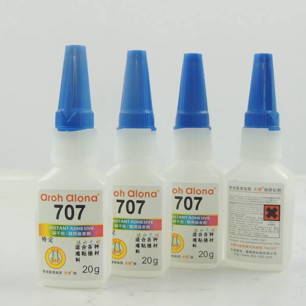 Hot Free shipping, genuine products, direct sales. 707 glue, instant glue, fast-drying glue, for d - Image 2