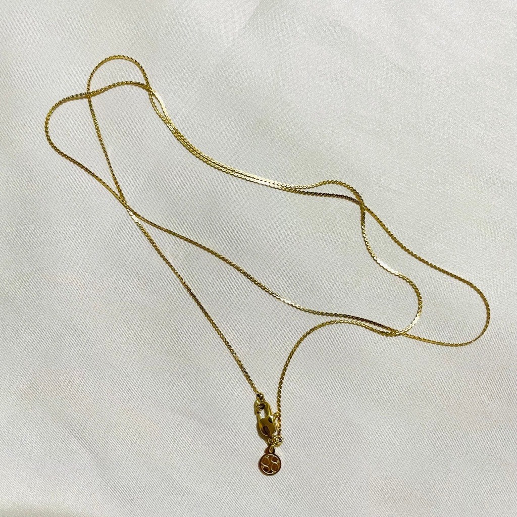Twisted Rope Chain Necklace | Fine Diamond-Cut Link Design | 18K Yellow Gold Setting | 22 Inches product photo 3