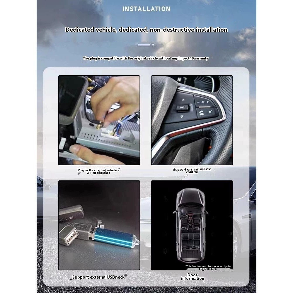 Suitable for BAIC New Energy EC220 navigation central control screen display large scree - Image 2