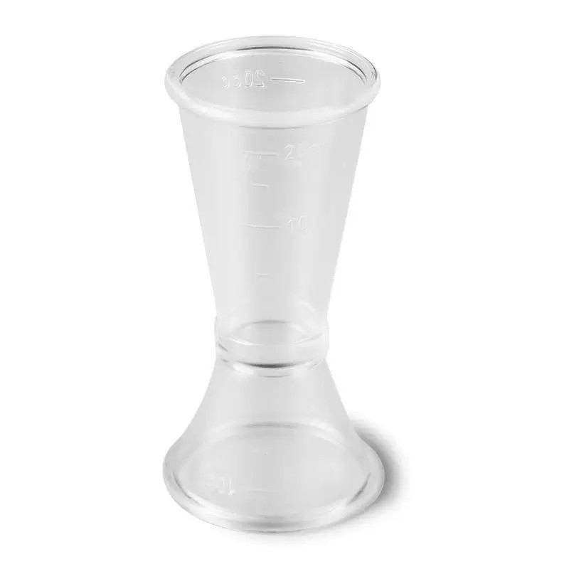 HotMilk tea measuring cup made of PC resin (20-40cc) with graduations, double-ended measuring cup. - Image 5