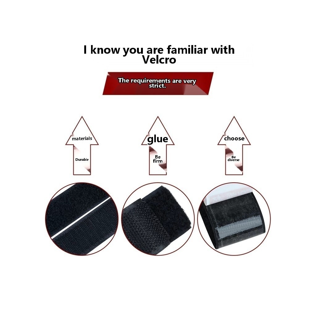 Hot Strong Velcro double-sided adhesive hooks for dormitory curtains, beds, mosquito nets, sliding