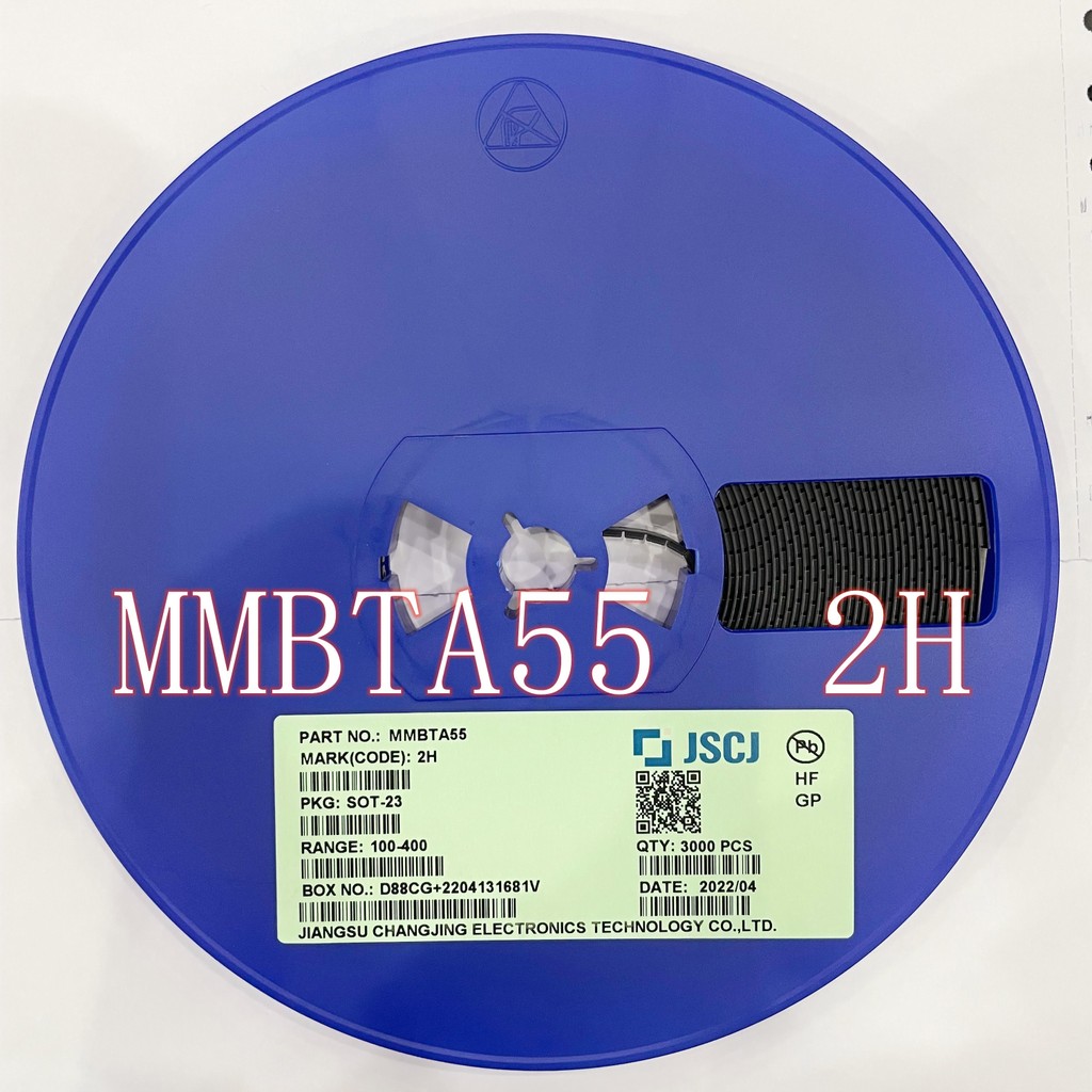 MMBTA55(2H) CJ SMD SOT-23 PNP Transistor 60V 500mA Silkscreen 2H