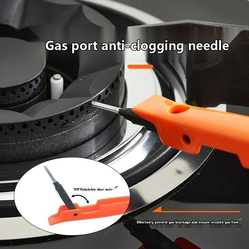 Gas stove cleaning brush, kitchen brush, crevices brush, stovetop wire brush, gas stove, sink, r - Image 4