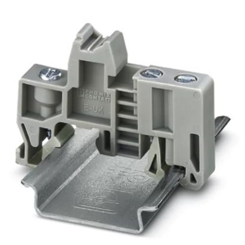 UK Phoenix Contact Fastener Terminal Block Rail Terminal Fixing Accessory 1201442 End Block