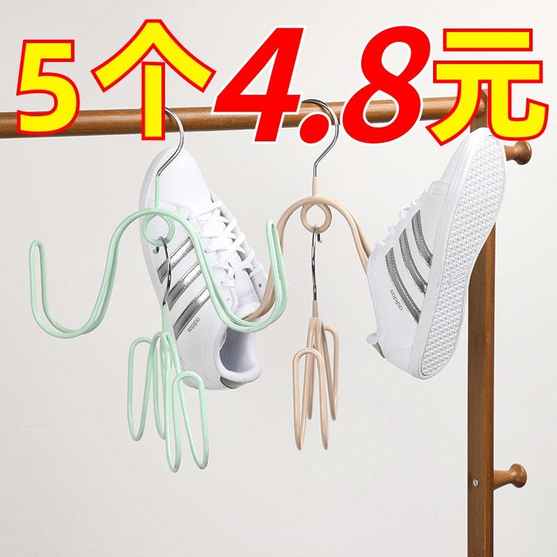 Drying shoes, drying and storing shoes, hanging hooks, indoor sandal rack, dormitory drying, wi - Image 5