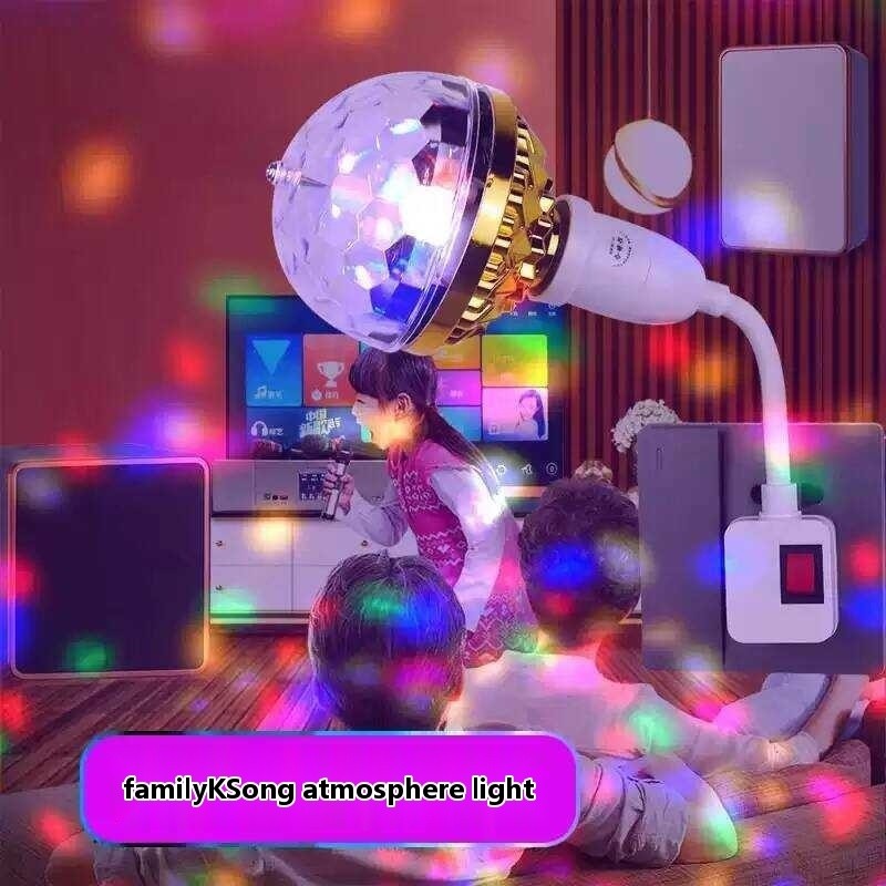 Colorful Rotating Light Home Disco Stage LED Automatic Magic Ball New Internet Celebrity Atmosph - Image 3
