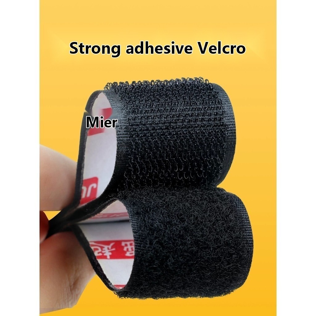 Hot Strong Velcro double-sided adhesive hooks for dormitory curtains, beds, mosquito nets, sliding - Image 3