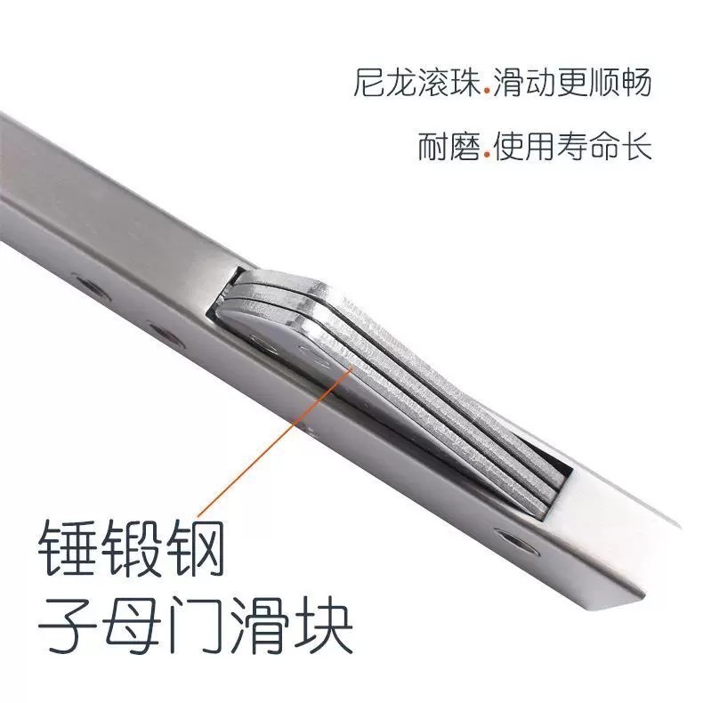 Hot Heavy-duty fire door sequencer, stainless steel concealed parallel automatic closing hidden fi - Image 4