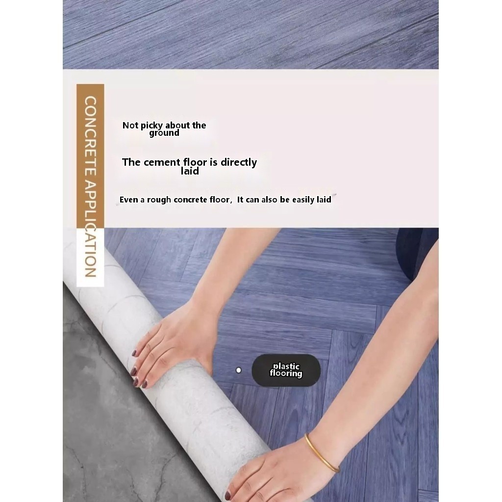 area carpet for bedrooms, 3-meter thickened, non-slip eter plastic floor mat. - Image 4