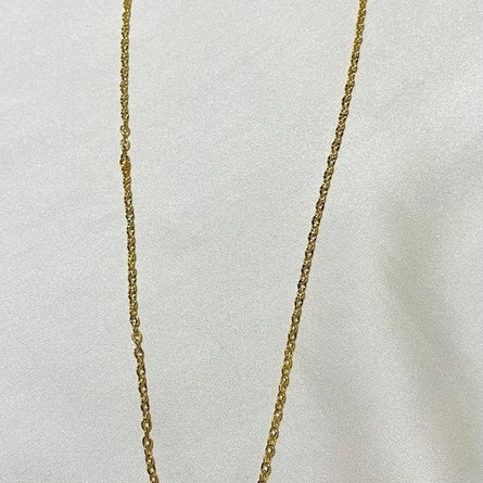 Leopard Print Clover-Inspired Centered Necklace|Yg Setting |Double-Sided Leopard Pendant |Adj. 16–17 product photo 5