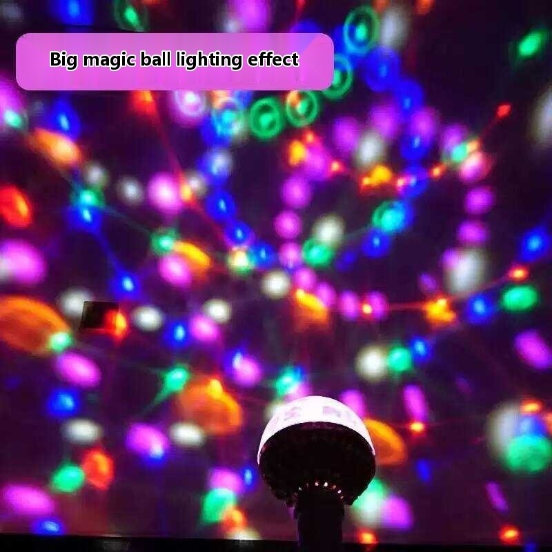 Colorful Rotating Light Home Disco Stage LED Automatic Magic Ball New Internet Celebrity Atmosph - Image 2