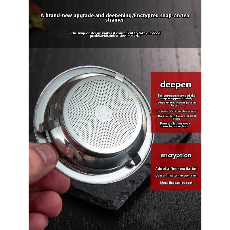 High-End Glass Gongdao Cup Three-Piece Set with Filter, Thickened Heat-Resistant Separator, - Image 5
