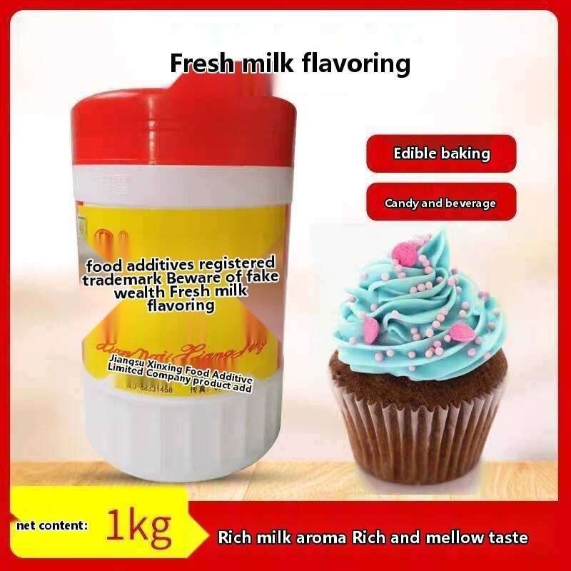 New Star Fresh Fragrance Pandan Flavor Popcorn Bread Snacks Edible Milk Powder High Temperature