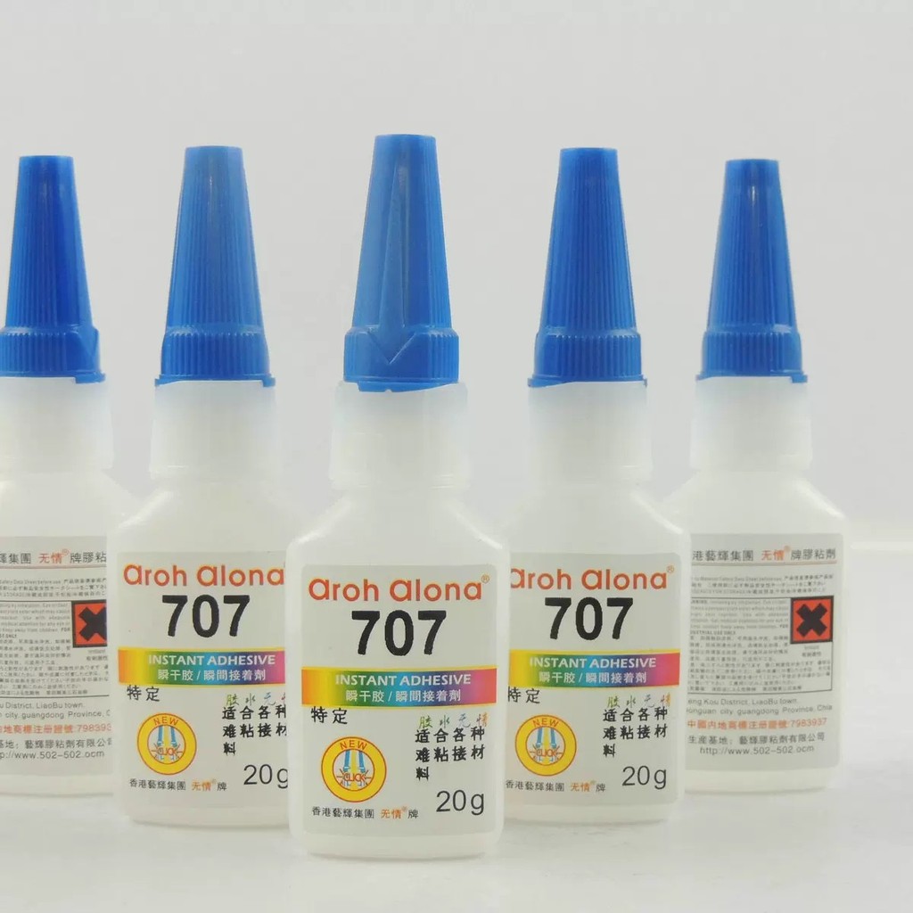 Hot Free shipping, genuine products, direct sales. 707 glue, instant glue, fast-drying glue, for d - Image 5