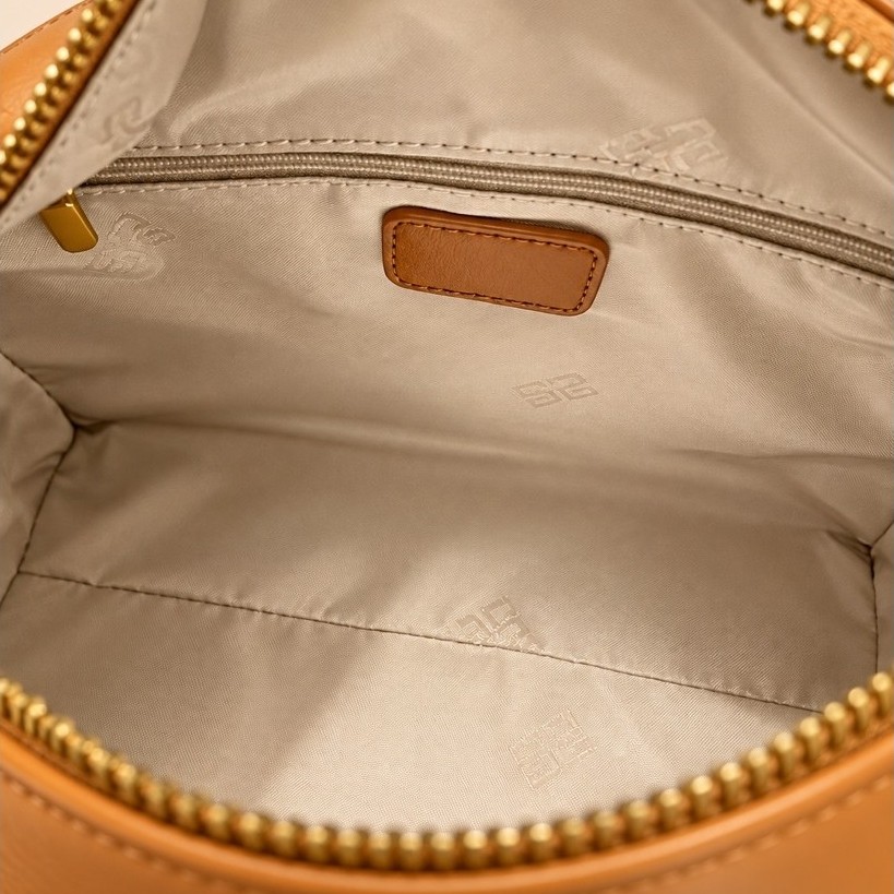 Women's Woven PU Leather Bag | 3-Way Handbag, Shoulder Bag & Sling Bag | Spacious | Camel Brown product photo 5