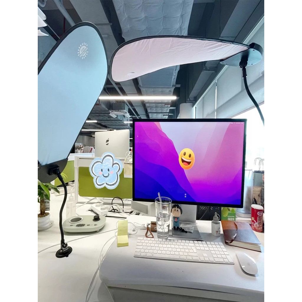 Office workstation sunshade, sun protection, a must-have for office workers, sunshade cover, ai - Image 5