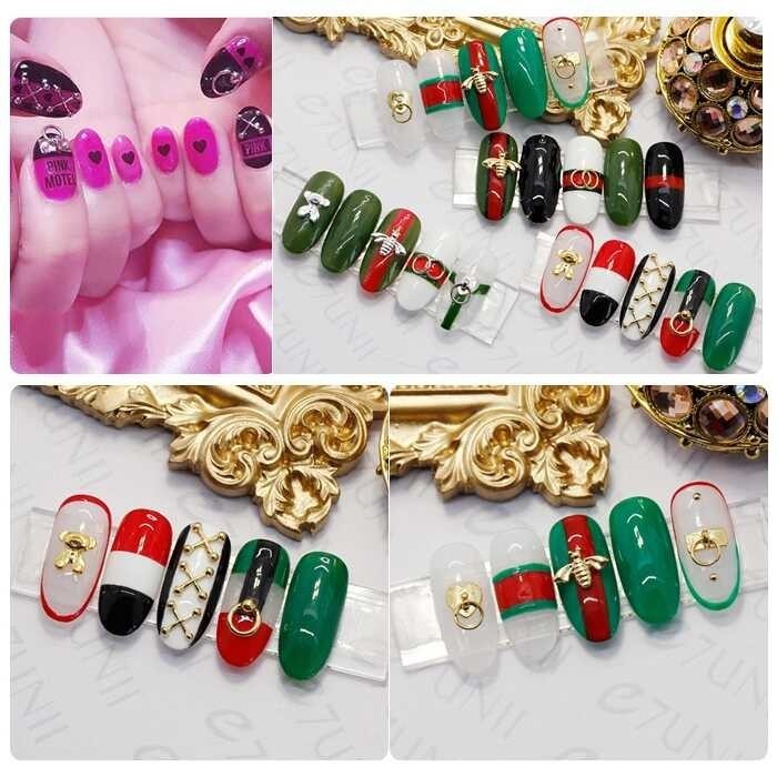 Metal Alloy Zircon Accessories Summer Hot Selling Size Bee New Nail Rivets - Image 3