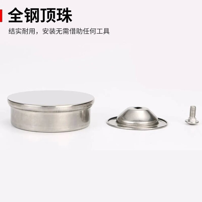 Stainless steel oil drum lid, round multi-purpose 8-inch seasoning jar lid, pot lid, thickened li - Image 4