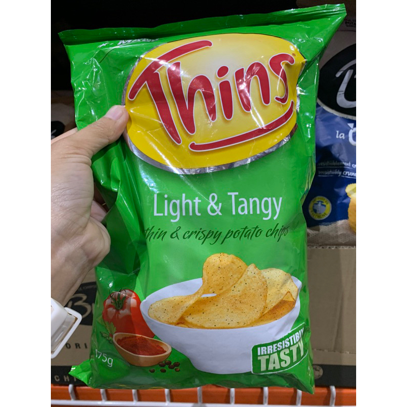 Thins Potato Chips Lite Tangy 175g Shopee Philippines