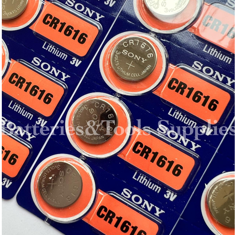 SONY CR1616 3V Original Lithium battery Shopee Philippines