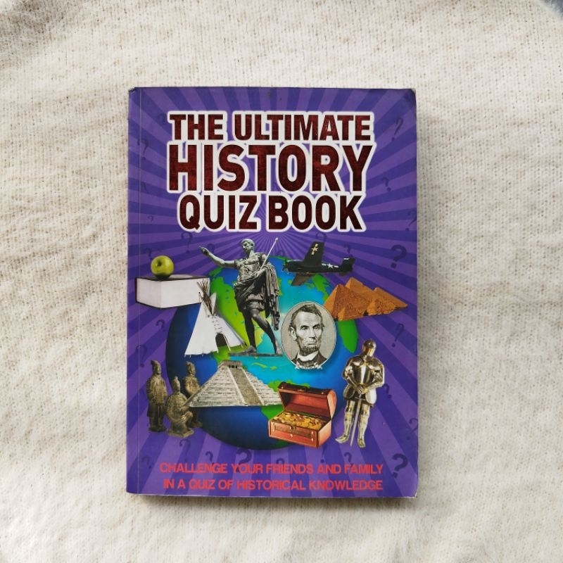 The Ultimate History QuizBook | Shopee Philippines