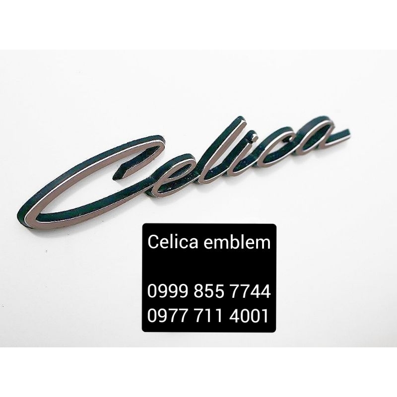 Celica emblem Genuine Toyota | Shopee Philippines