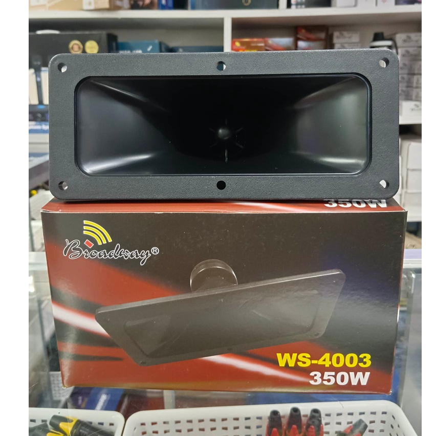 1 PEZZO - 3""x7"" TWEETER CORNO PIEZOCERAMICO 50W RMS - Foto 2