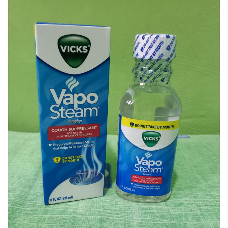 Vicks vaposteam liquid inhalant for vaporizer inhaler and humidifier 8