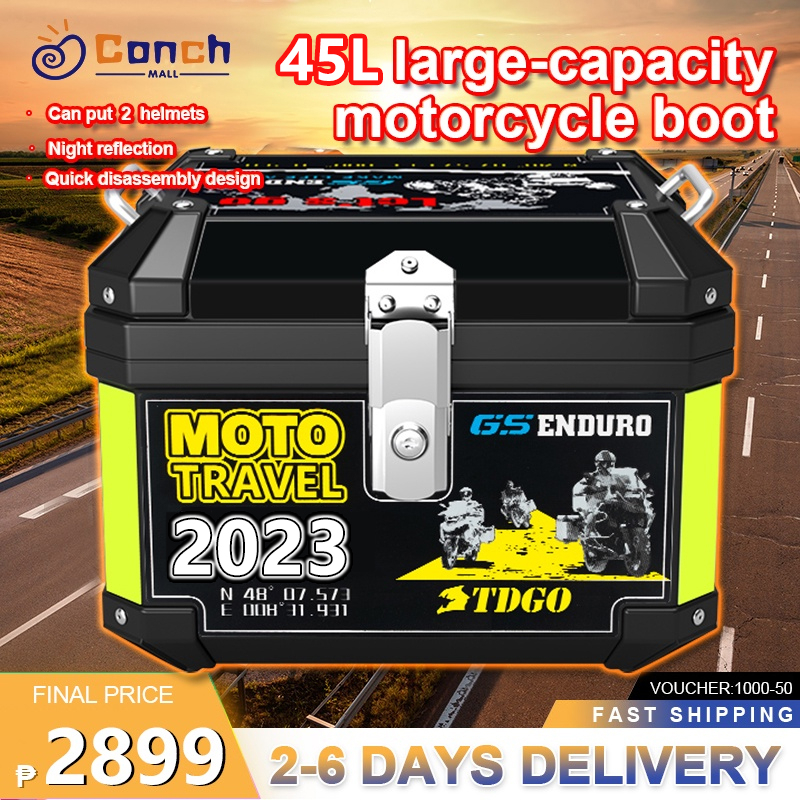 45L trend Motorcycle Compartment Motorcycle trunk motorcycle