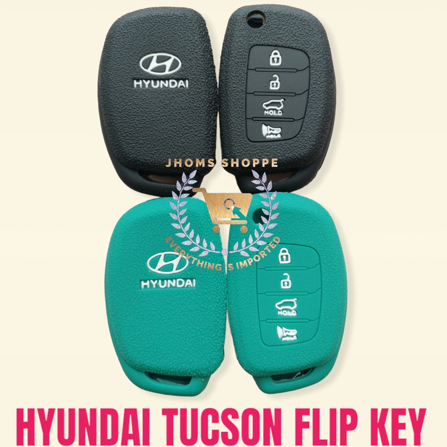 Hyundai Tucson Silicone Car Remote Flip Key Cover Shopee Philippines