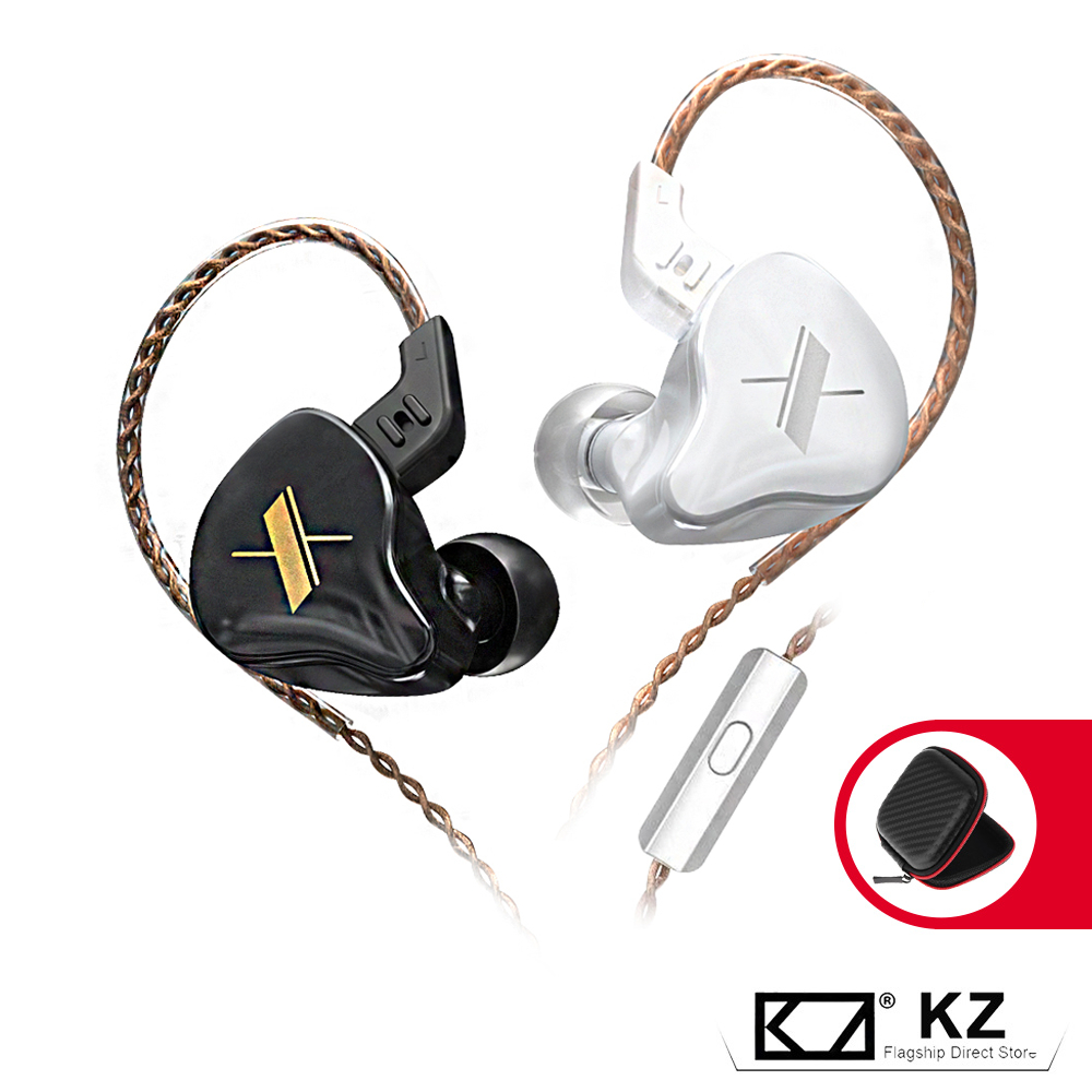 KZ EDX 1DD HIFI In Ear Earphone with Mic Headphones In Ear Noise