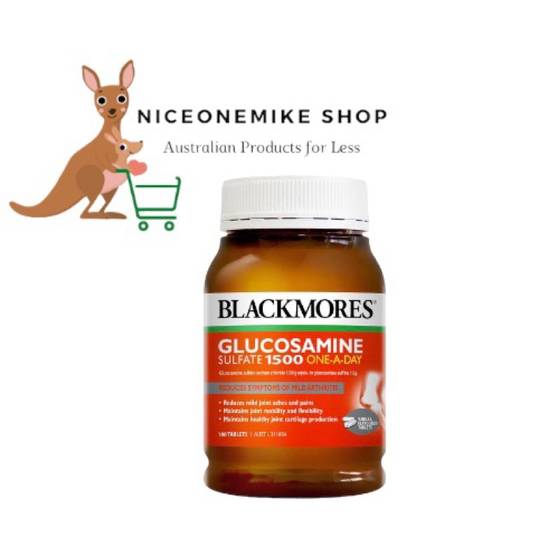 Blackmores Glucosamine Sulfate 1500 OneADay Shopee Philippines