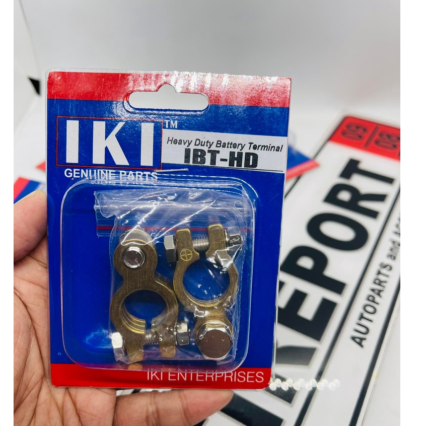 IKI Heavy Duty Battery Terminal Clamp IBTHD (SET of 1,2,4) Shopee